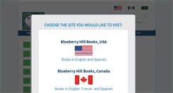 Desktop Screenshot of blueberryhillbooks.com
